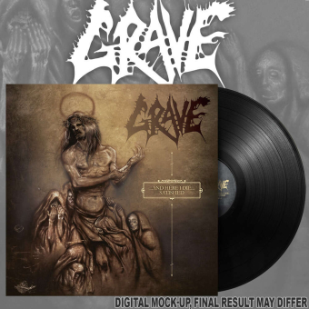 GRAVE And Here I Die...Satisfied LP BLACK , PRE-ORDER [VINYL 12"]